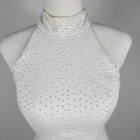 Sherri Hill Wedding/Prom Mermaid Fit and Flare Dress Size 2 - Picture 3 of 16